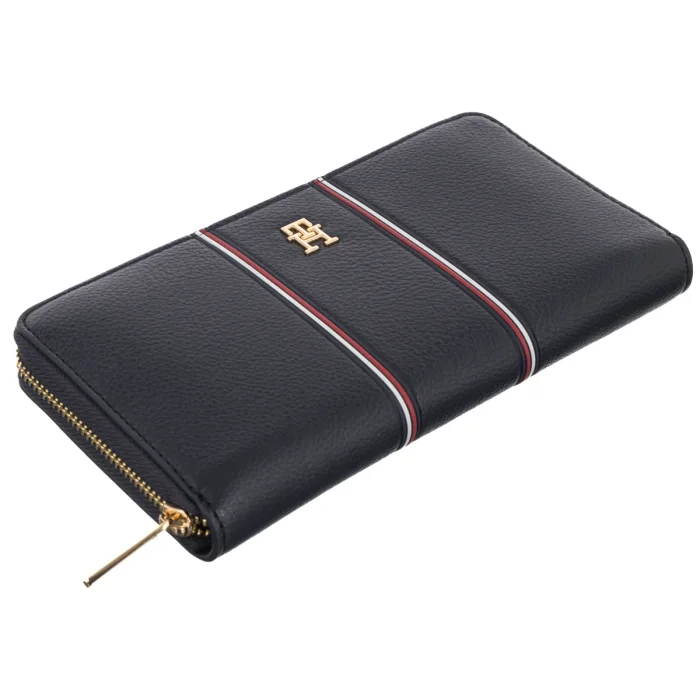 Portfel Tommy Hilfiger TH Icon Lrg Za Corp AW0AW18654 DW6 – zdjęcie 3