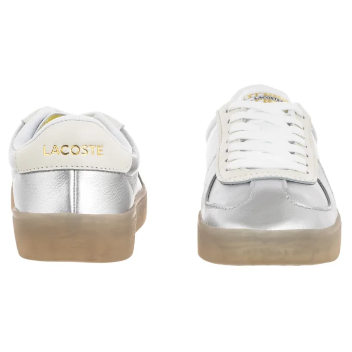 Sneakersy Lacoste Baseshot Pro 225 1 SFA Slv/Off Wht 750SFA0031.AAB – zdjęcie 4