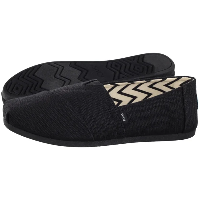 Espadryle Toms Alpargata Classic Black Canvas 10020784 – zdjęcie 1