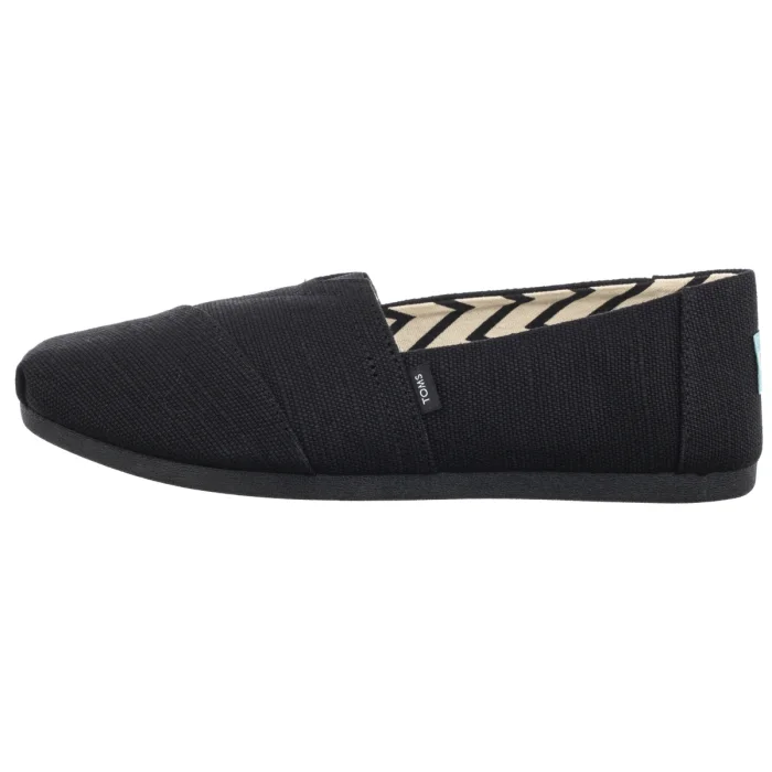 Espadryle Toms Alpargata Classic Black Canvas 10020784 – zdjęcie 2