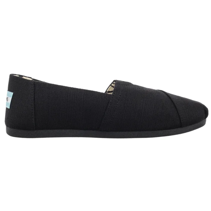 Espadryle Toms Alpargata Classic Black Canvas 10020784 – zdjęcie 3