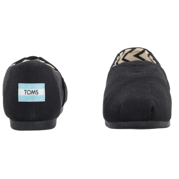 Espadryle Toms Alpargata Classic Black Canvas 10020784 – zdjęcie 4
