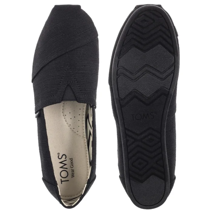 Espadryle Toms Alpargata Classic Black Canvas 10020784 – zdjęcie 5