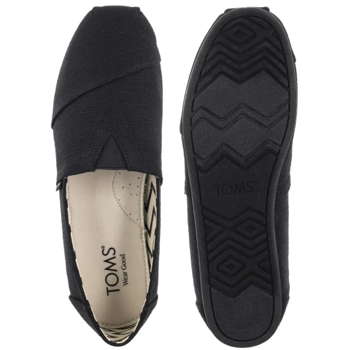 Espadryle Toms Alpargata Classic Black Heritage 10020785 – zdjęcie 5
