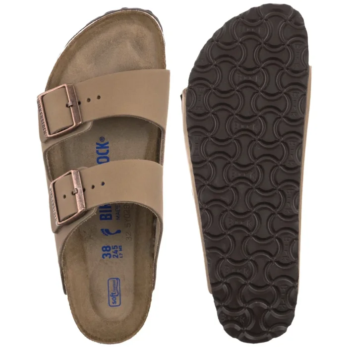 Klapki Birkenstock Arizona BS Soft Footbed Tabacco Brown 0552813 – zdjęcie 5