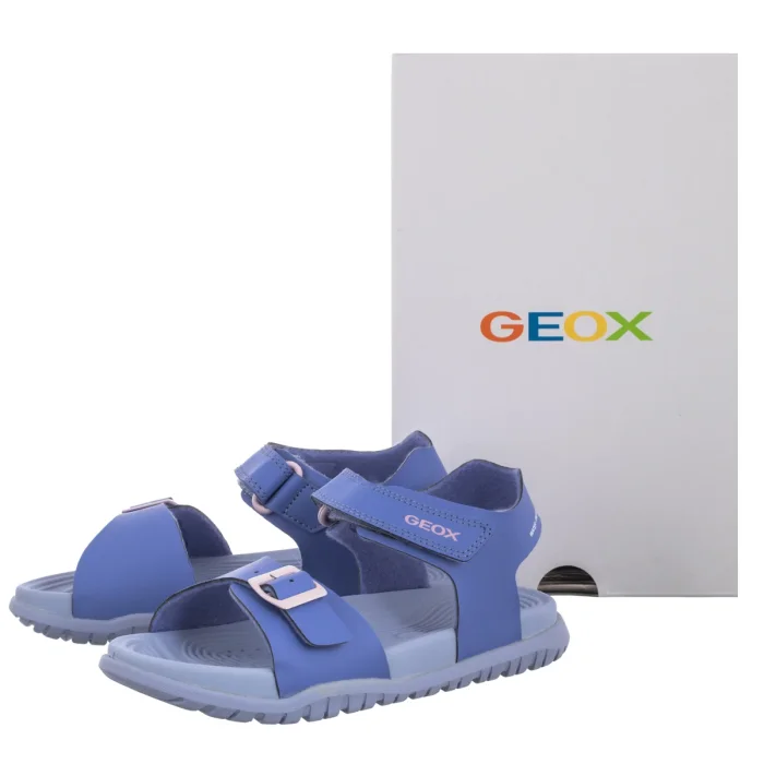 Sandałki Geox J Sandal Fusbetto G. A DK Lilac/Pink J35HQA 000BC C8039 – zdjęcie 6