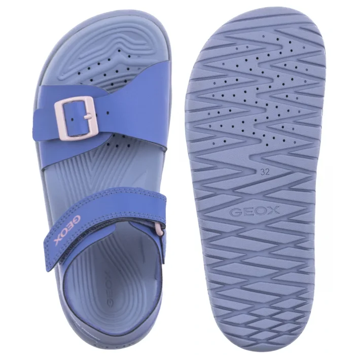 Sandałki Geox J Sandal Fusbetto G. A DK Lilac/Pink J35HQA 000BC C8039 – zdjęcie 5