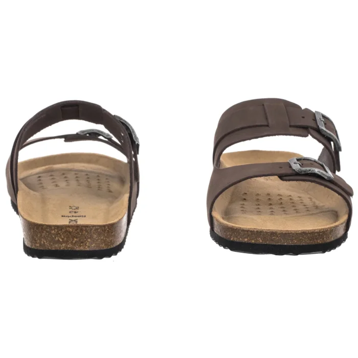 Klapki Geox U Sandal Ghita B DK Coffee U159VB 00032 C6024 – zdjęcie 4
