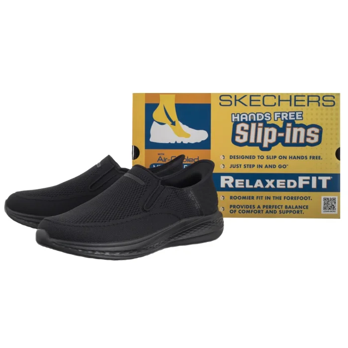 Slip-On Skechers Slade Deacon Slip-Ins Black 210887/BBK – zdjęcie 6