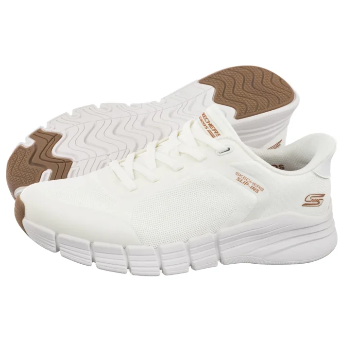 Sneakersy Skechers Bobs B Flex 2.0 Slip-Ins White 118130/WHT – zdjęcie 1
