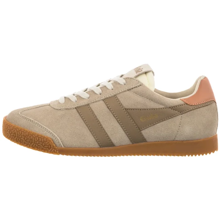 Sneakersy Gola Gola Women's Elan Trainer Bone/Light Caramel/Terracotta CLB538 – zdjęcie 2