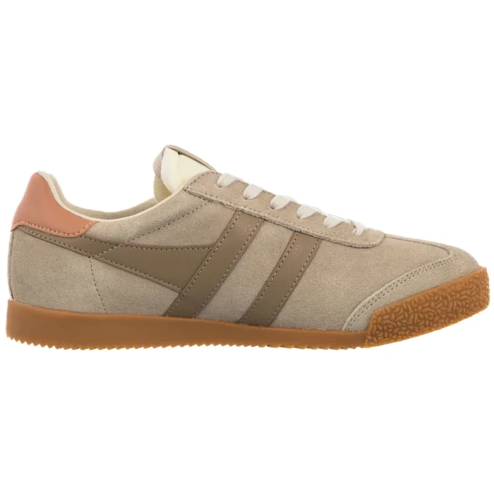 Sneakersy Gola Gola Women's Elan Trainer Bone/Light Caramel/Terracotta CLB538 – zdjęcie 3