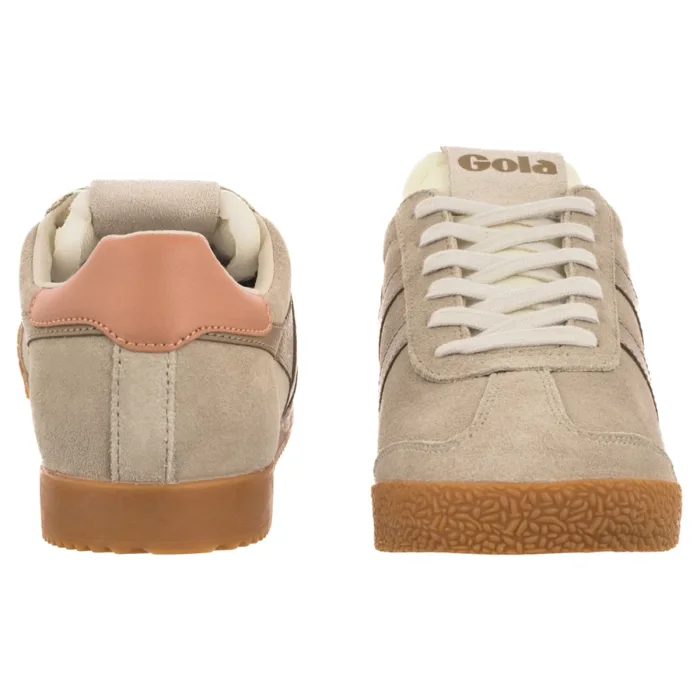 Sneakersy Gola Gola Women's Elan Trainer Bone/Light Caramel/Terracotta CLB538 – zdjęcie 4
