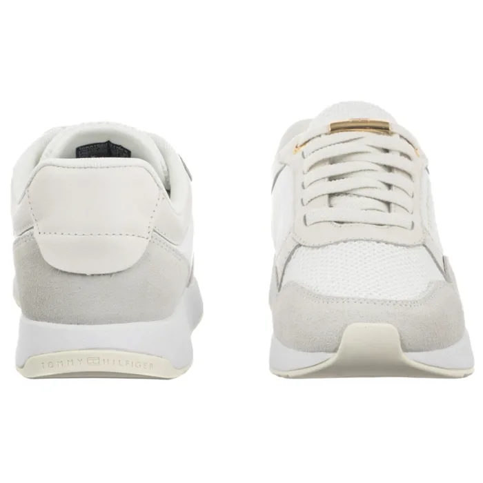 Sneakersy Tommy Hilfiger TH Chic Eva Runner Mesh White FW0FW09465 YBS – zdjęcie 4
