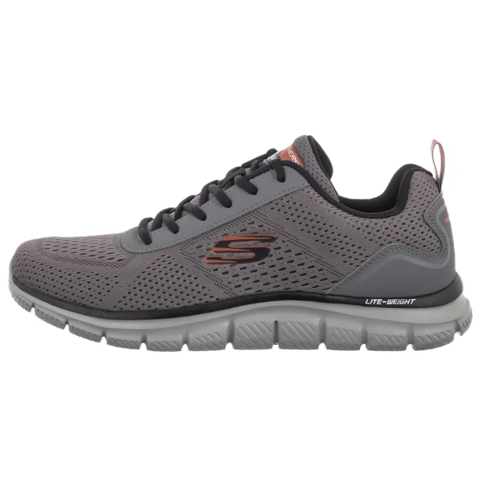 Buty Sportowe Skechers Track Leshur Charcoal/Orange 232758/CCOR – zdjęcie 2