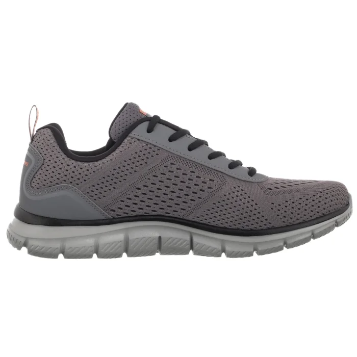 Buty Sportowe Skechers Track Leshur Charcoal/Orange 232758/CCOR – zdjęcie 3