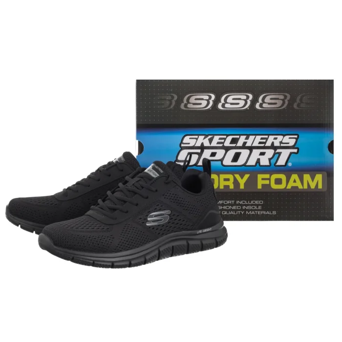 Buty Sportowe Skechers Track Leshur Black 232758/BBK – zdjęcie 6
