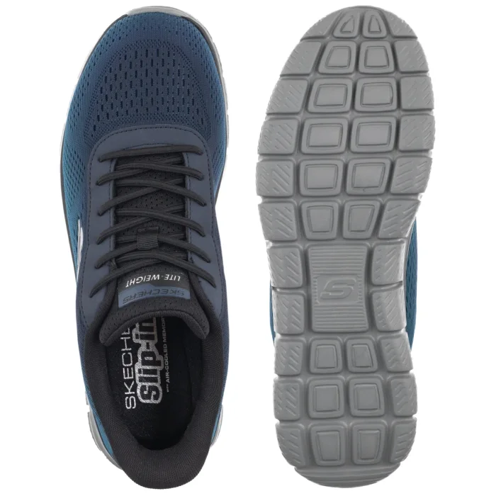 Buty Sportowe Skechers Track Revno Slip-Ins Navy/Blue 233038/NVBL – zdjęcie 5