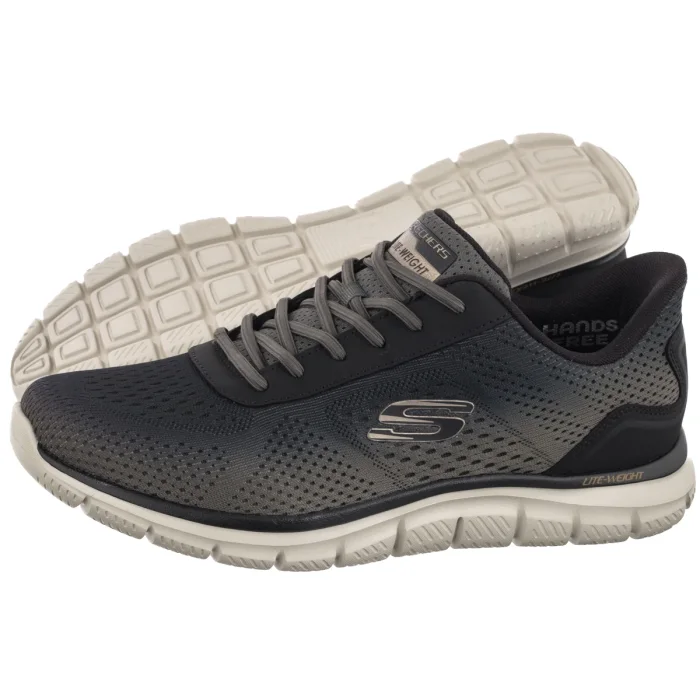 Buty Sportowe Skechers Track Revno Slip-Ins Olive/Black 233038/OLBK – zdjęcie 1