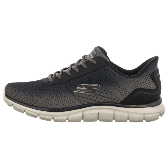 Buty Sportowe Skechers Track Revno Slip-Ins Olive/Black 233038/OLBK – zdjęcie 2