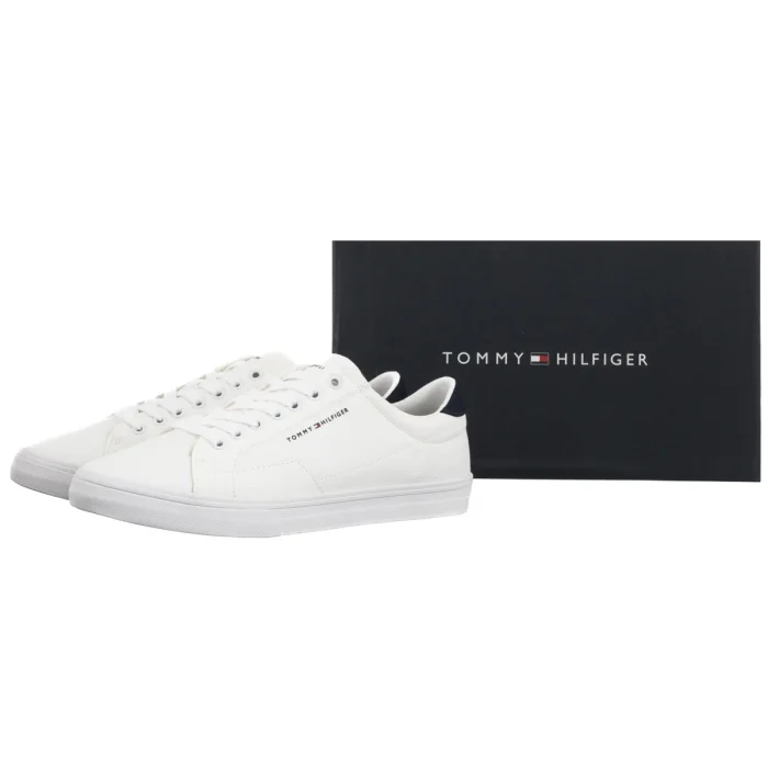 Tenisówki Tommy Hilfiger Vulc Core Long Lace White FM0FM05688 YBS – zdjęcie 6