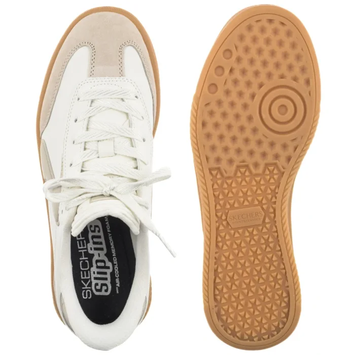 Sneakersy Skechers Hotshot Hi Lifted Luxe Off White 185460/OFWT – zdjęcie 5