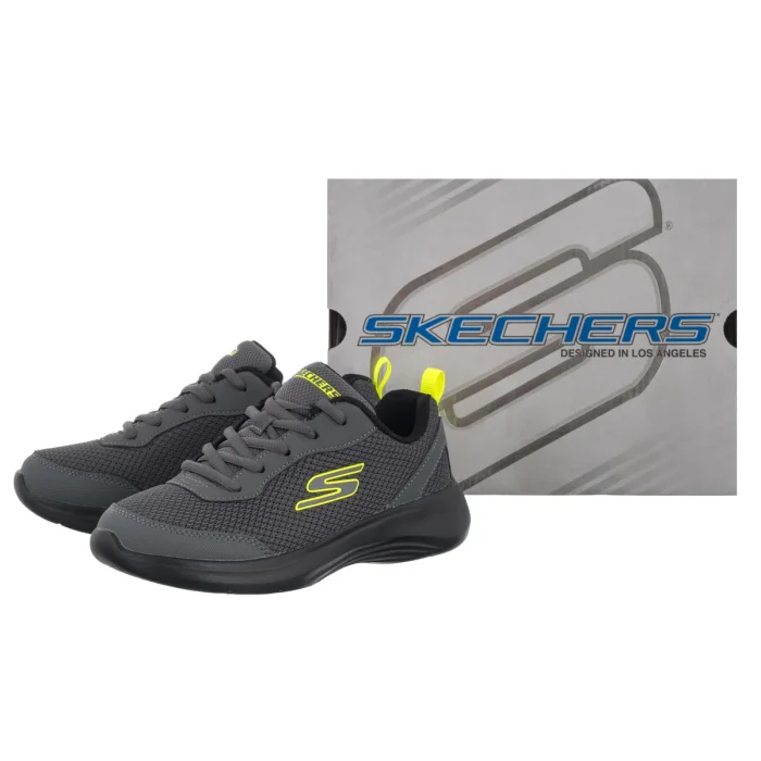Buty Sportowe Skechers Selectors Sky-Flex Charcoal/Black/Lime 403616L/CBLM – zdjęcie 6
