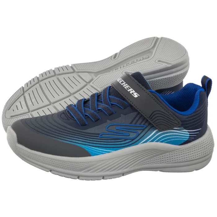 Buty Sportowe Skechers Microspec Advance Navy/Blue 403926L/NVBL – zdjęcie 1