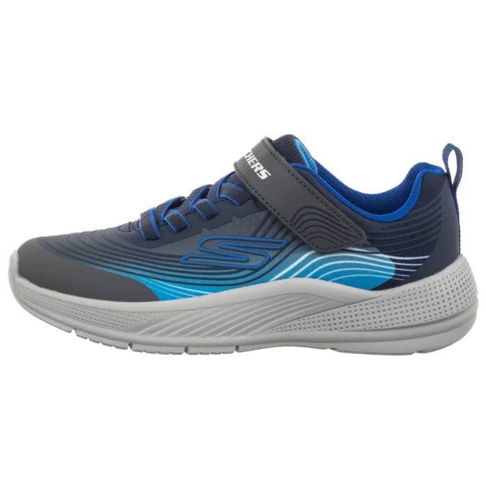 Buty Sportowe Skechers Microspec Advance Navy/Blue 403926L/NVBL – zdjęcie 2