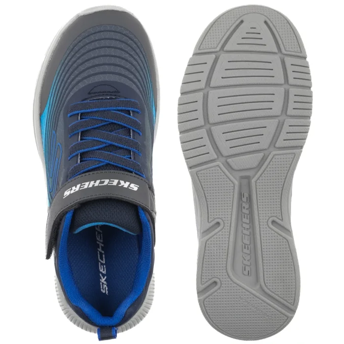 Buty Sportowe Skechers Microspec Advance Navy/Blue 403926L/NVBL – zdjęcie 5