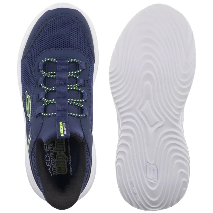 Sneakersy Skechers Bounder Pro Slip-Ins Navy 404208L/NVY – zdjęcie 5