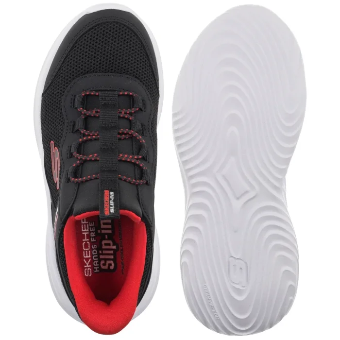 Sneakersy Skechers Bounder Pro Slip-Ins Black 404208L/BLK – zdjęcie 5