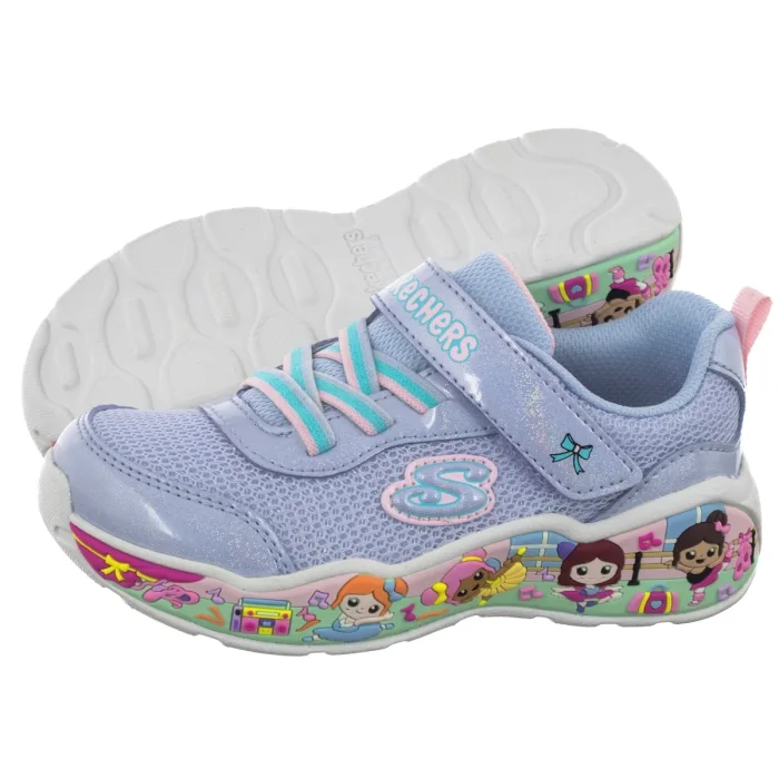Buty Skechers Play Scene Fun Squad Periwinkle/Multi 303158N/PWMT – zdjęcie 1