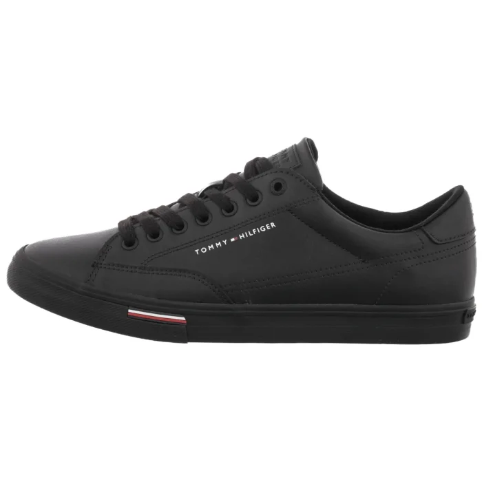 Buty Tommy Hilfiger Vulc Core Rwb Long Lace Lth Black FM0FM05814 BDS – zdjęcie 2