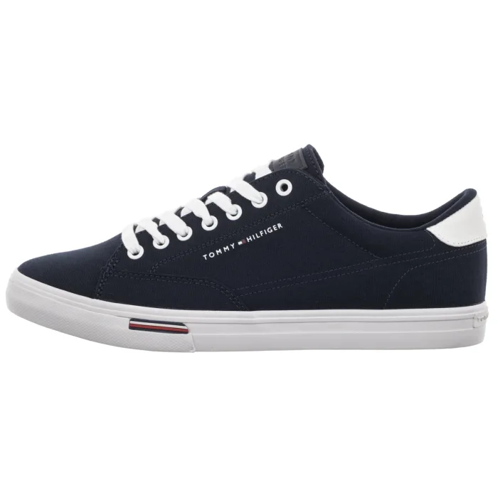 Tenisówki Tommy Hilfiger Vulc Core Rwb Long Lace Cvs Desert Sky FM0FM05813 DW5 – zdjęcie 2