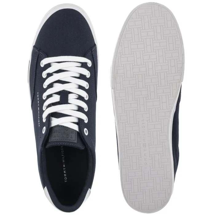 Tenisówki Tommy Hilfiger Vulc Core Rwb Long Lace Cvs Desert Sky FM0FM05813 DW5 – zdjęcie 5
