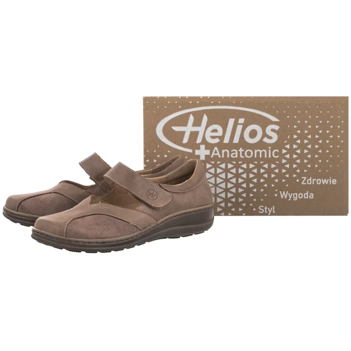 Półbuty Helios Beżowe 425S 02.0002 – zdjęcie 6