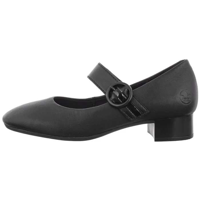 Czółenka Rieker Czarne 43455-00 Black – zdjęcie 2