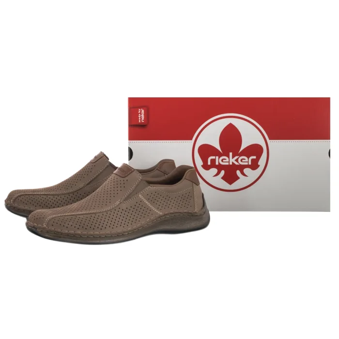 Półbuty Rieker Brązowe 05272-64 Brown – zdjęcie 6