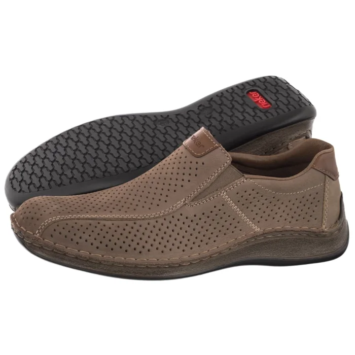 Półbuty Rieker Brązowe 05272-64 Brown – zdjęcie 1