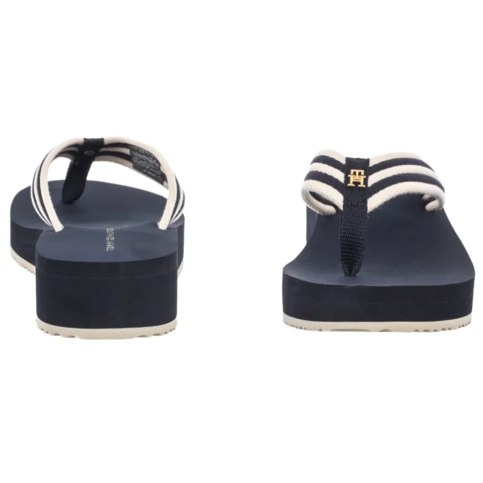 Espadryle Tommy Hilfiger TH Stripe Summer Sandal Space Blue FW0FW09196 DW6 – zdjęcie 4