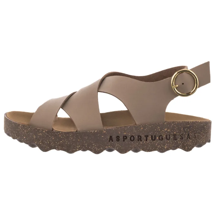Sandały Asportuguesas Cusk L Eco Nubuck Sand P018278006 – zdjęcie 2