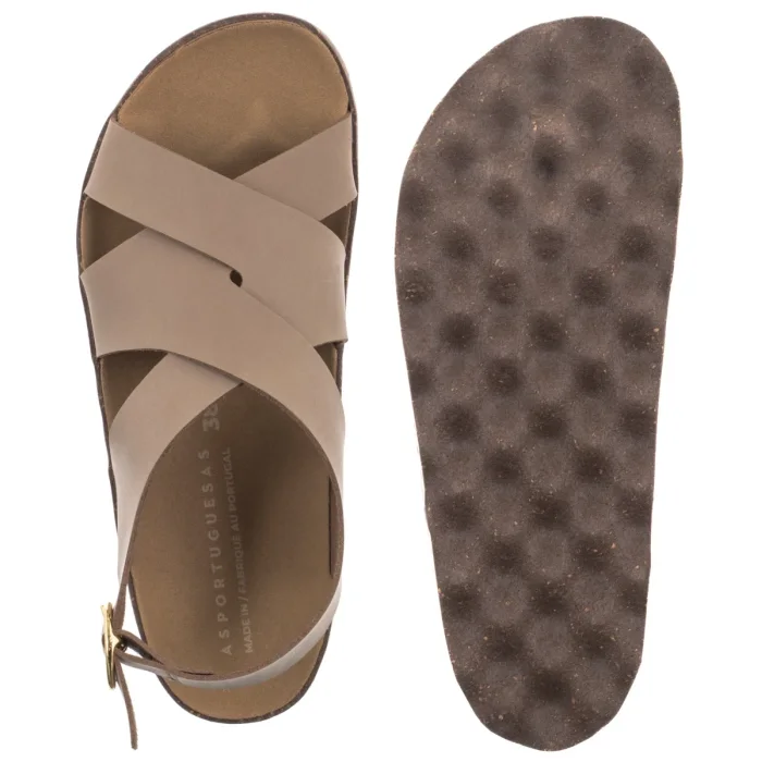 Sandały Asportuguesas Cusk L Eco Nubuck Sand P018278006 – zdjęcie 5