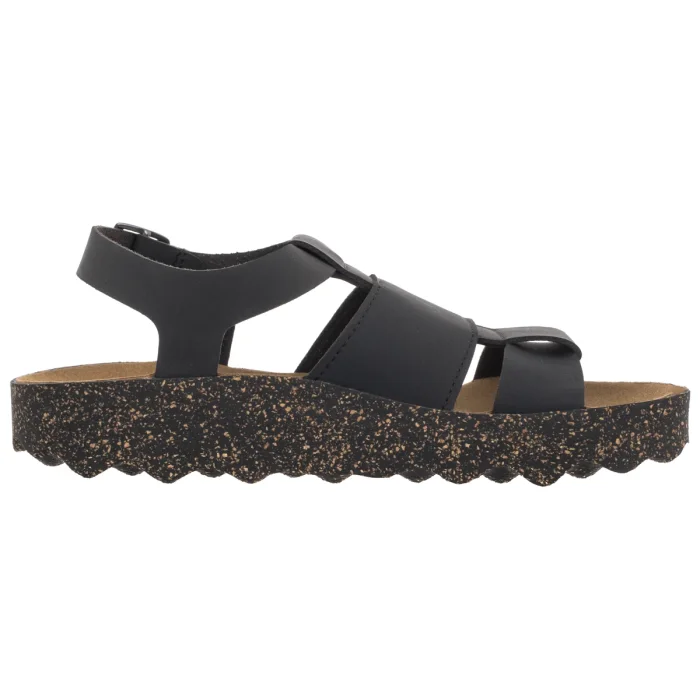 Sandały Asportuguesas Calla L Eco Nubuck Black P018329000 – zdjęcie 3
