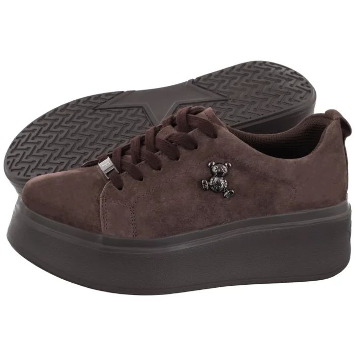 Sneakersy Filippo Brązowe DP6246/26 D BR – zdjęcie 1