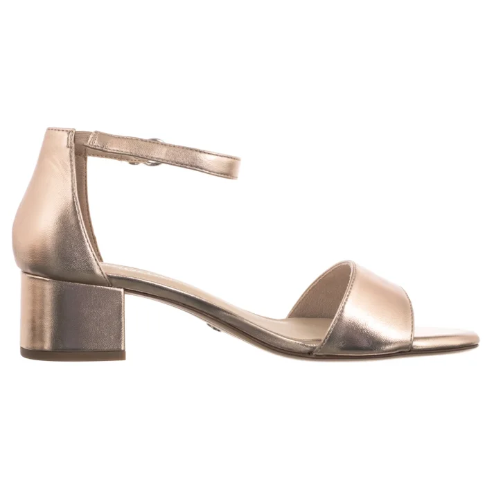 Sandały Tamaris Złote 1-28295-42 943 Rose Gold – zdjęcie 3