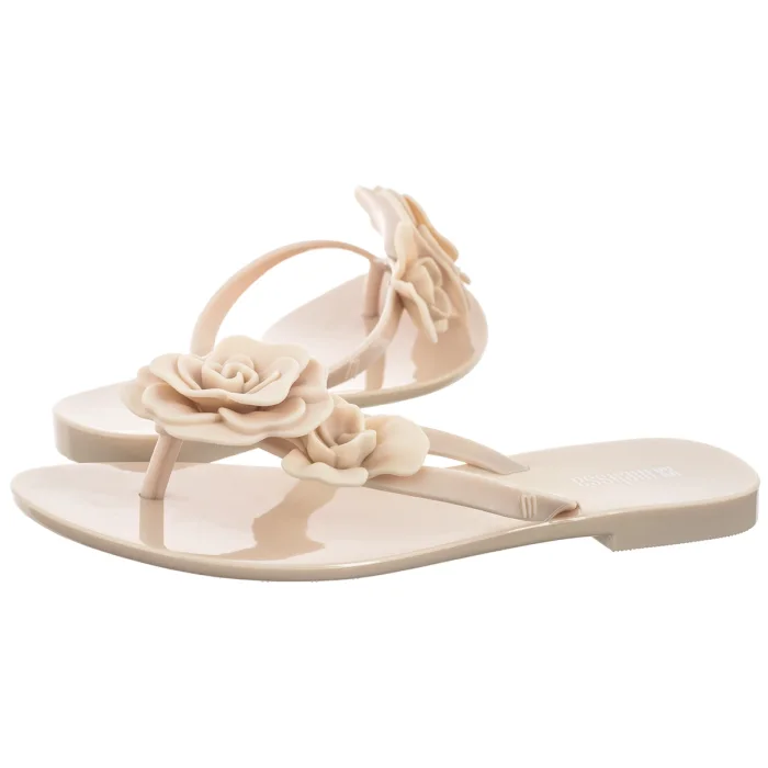 Japonki Melissa Harmonic Petals AD 37818/BO914 Beige – zdjęcie 1