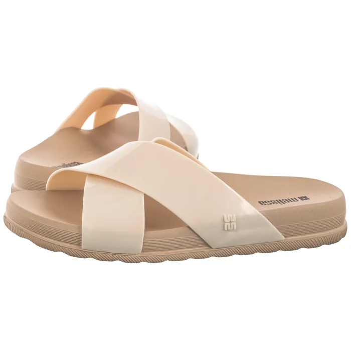 Klapki Melissa Cozy Slide II AD 38074/BU445 Beige – zdjęcie 1