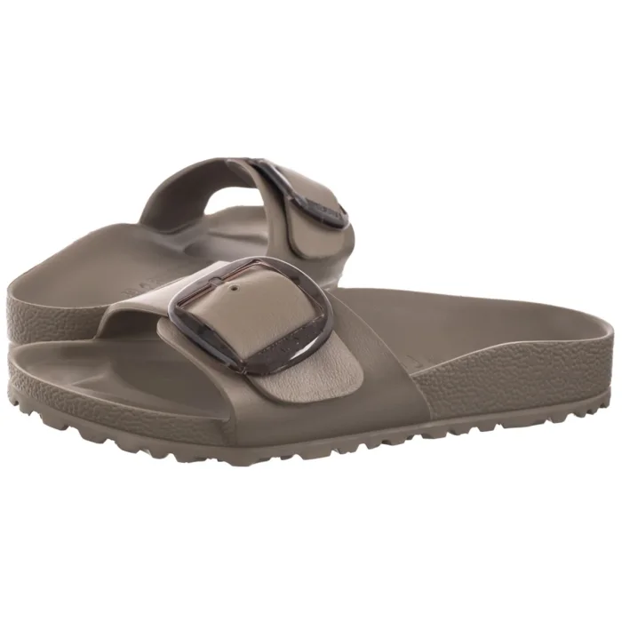 Klapki Birkenstock Madrid Big Buckle EVA Gray Taupe 1030479 – zdjęcie 1