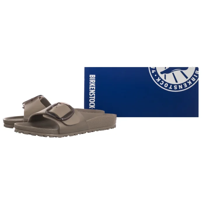 Klapki Birkenstock Madrid Big Buckle EVA Gray Taupe 1030479 – zdjęcie 7